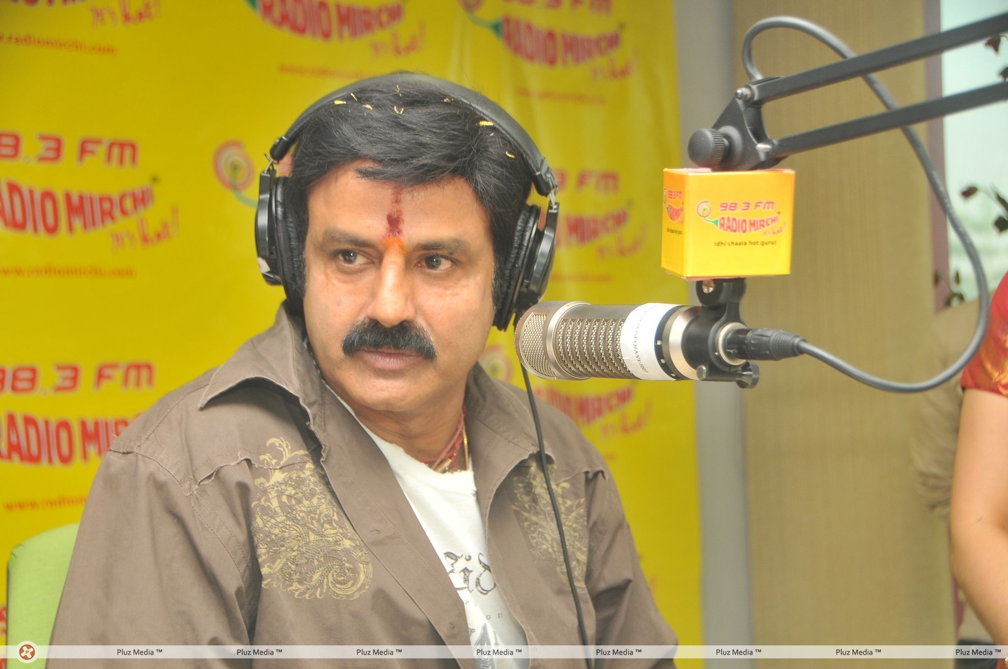 Nandamuri Balakrishna - Balakrishna At Radio Mirchi for Sri Rama Rajyam - Pictures | Picture 122231